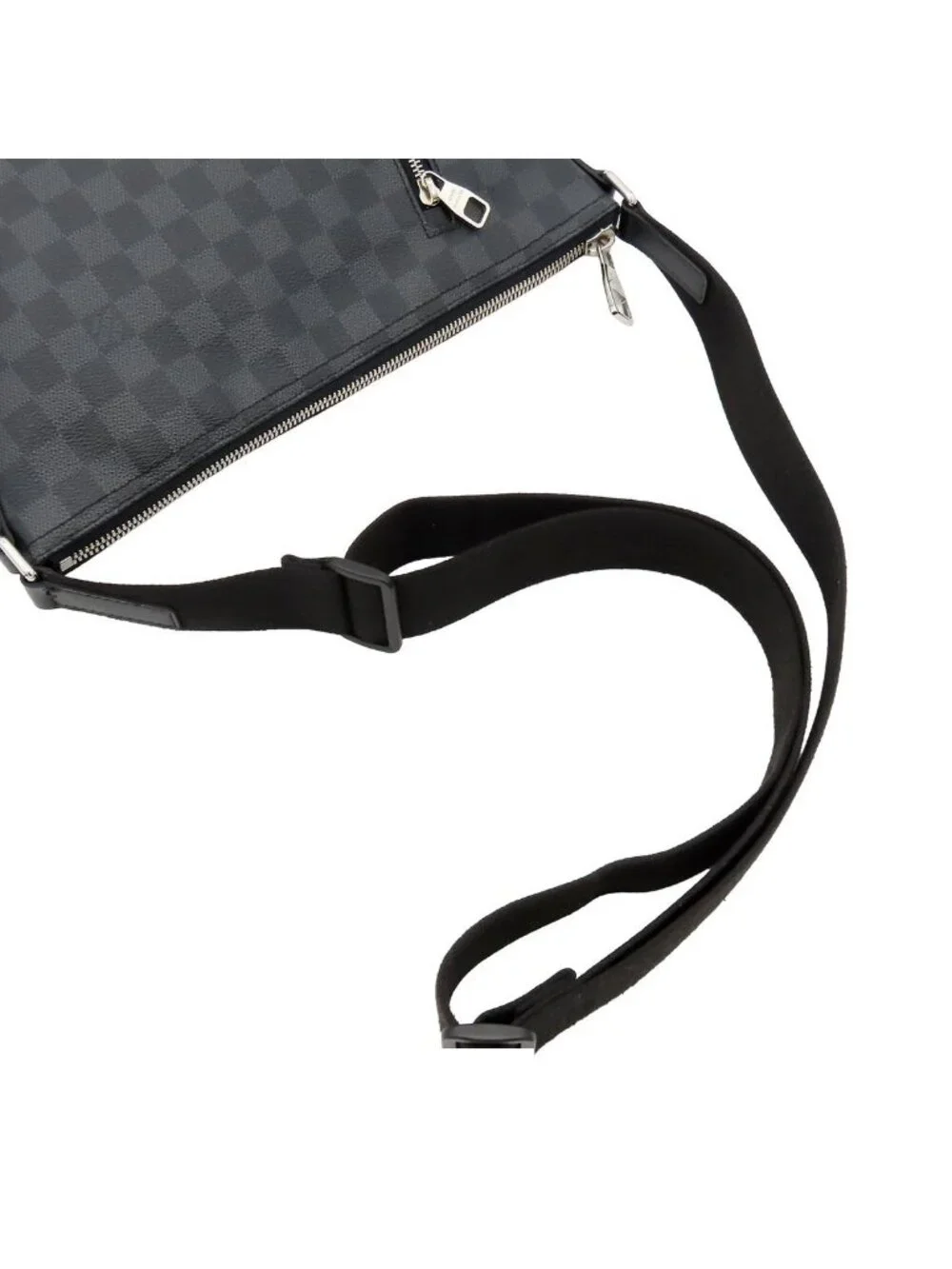 Louis Vuitton Mick PM Black Damier Graphite Canvas Shoulder Bag